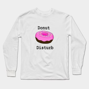 donut disturb Long Sleeve T-Shirt